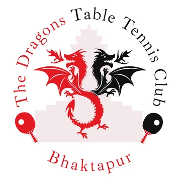 The Dragons Table Tennis Club, Bhaktapur — logo